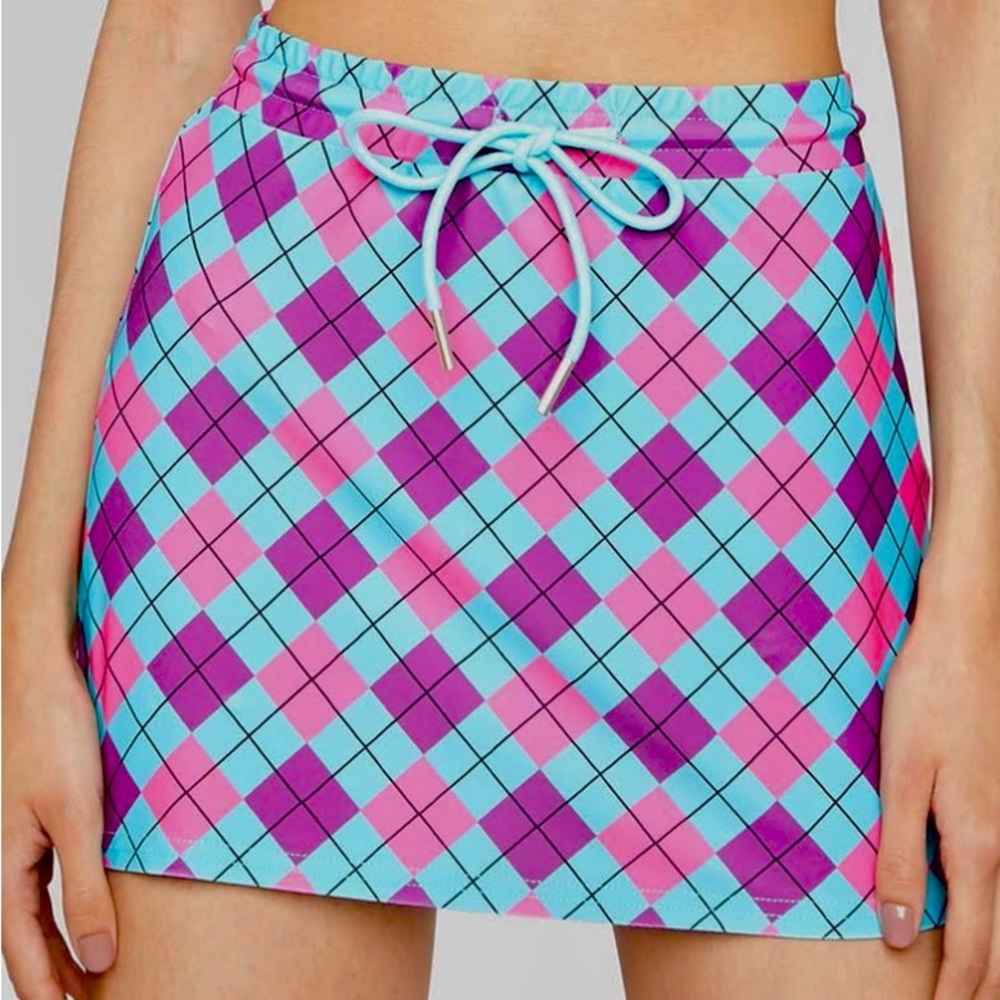 OHS  Y2K Mini Skirt 💖💙💜
